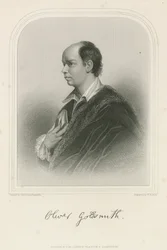 Oliver Goldsmith, anglo-irischer Autor